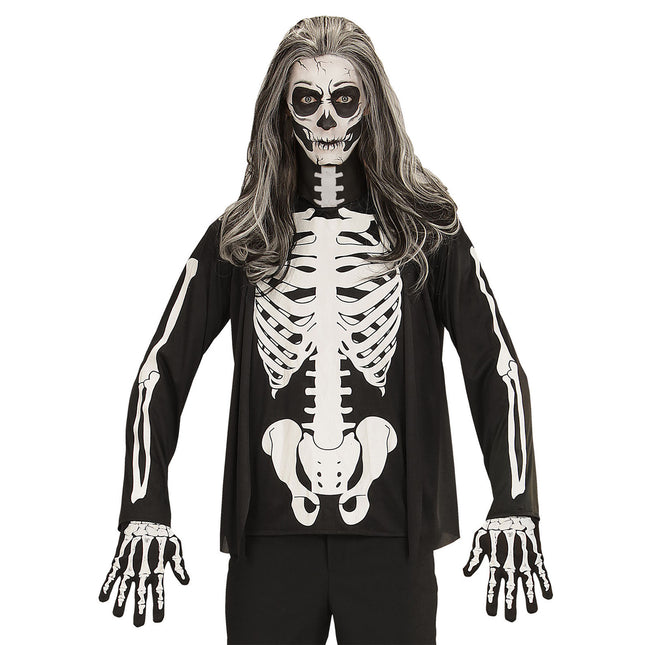 Chemise d'Halloween Squelette