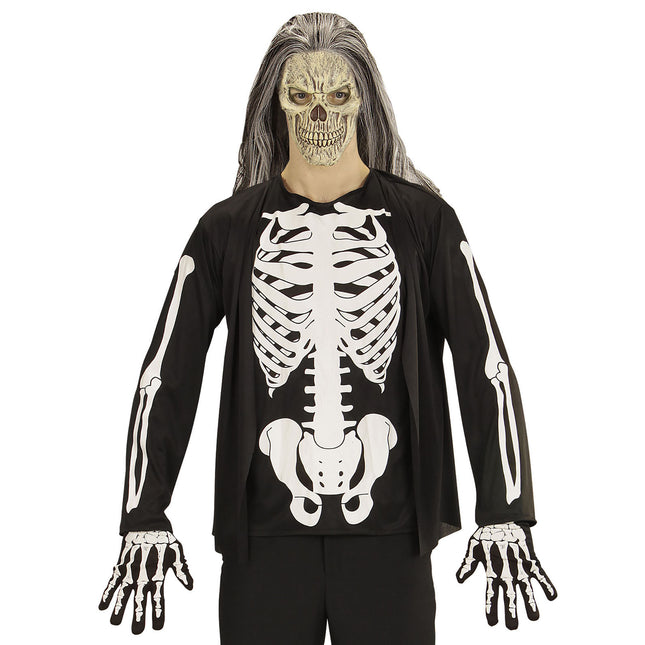 Chemise d'Halloween Squelette