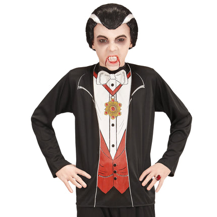 Chemise d'Halloween Enfant Vampire