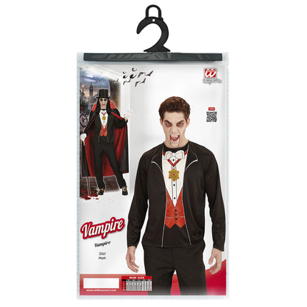 Chemise d'Halloween Vampire