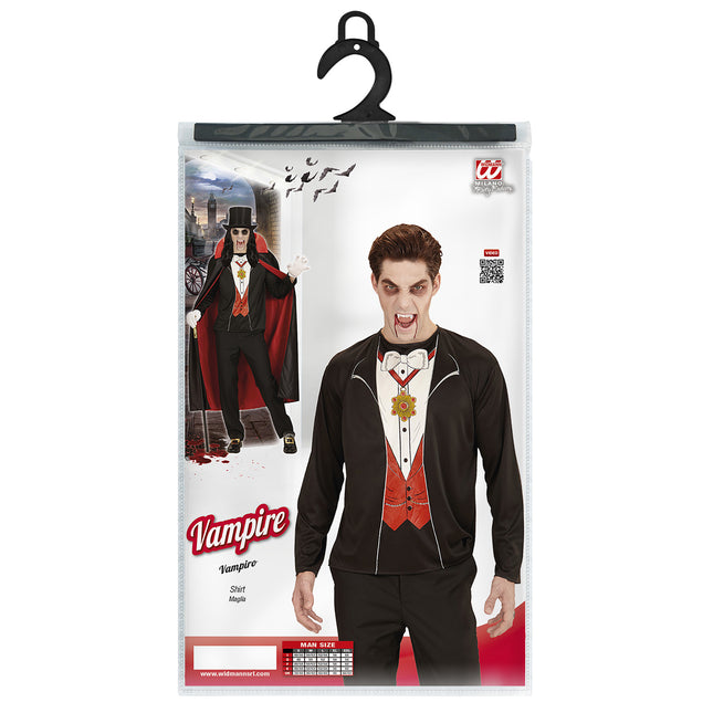 Chemise d'Halloween Vampire
