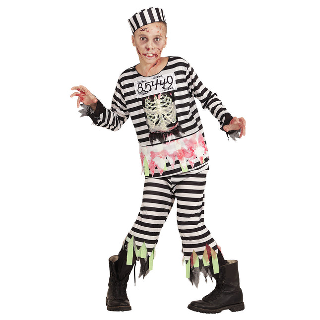 Costume d'Halloween Prisonnier Zombie