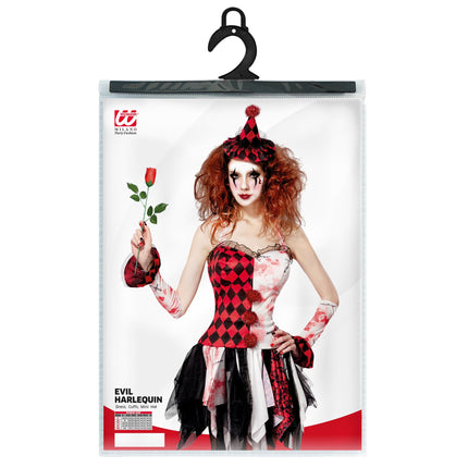 Robe d'Halloween Dames Arlequin