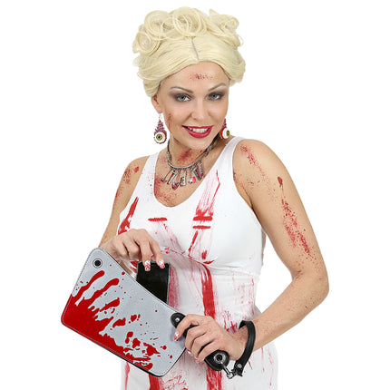 Sac d'Halloween Faux couteau Sang