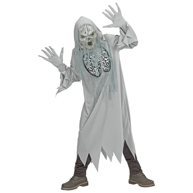 Costume d'Halloween Fantôme gris pour enfant