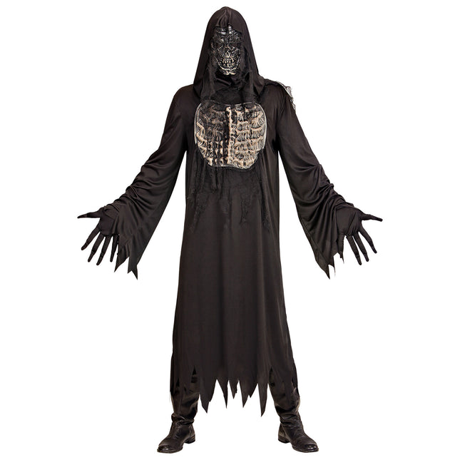 Costume d'Halloween Fantôme noir pour homme