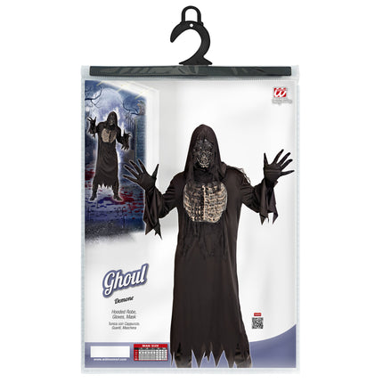 Costume d'Halloween Fantôme noir pour homme
