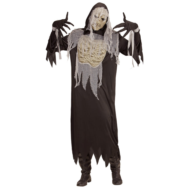 Costume d'Halloween Momie 4 pièces pour homme