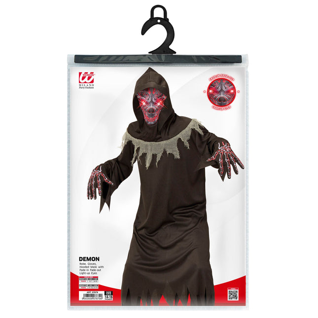 Costume d'Halloween Enfant Démon 4 pièces