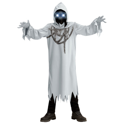 Costume d'Halloween Fantôme gris pour enfant