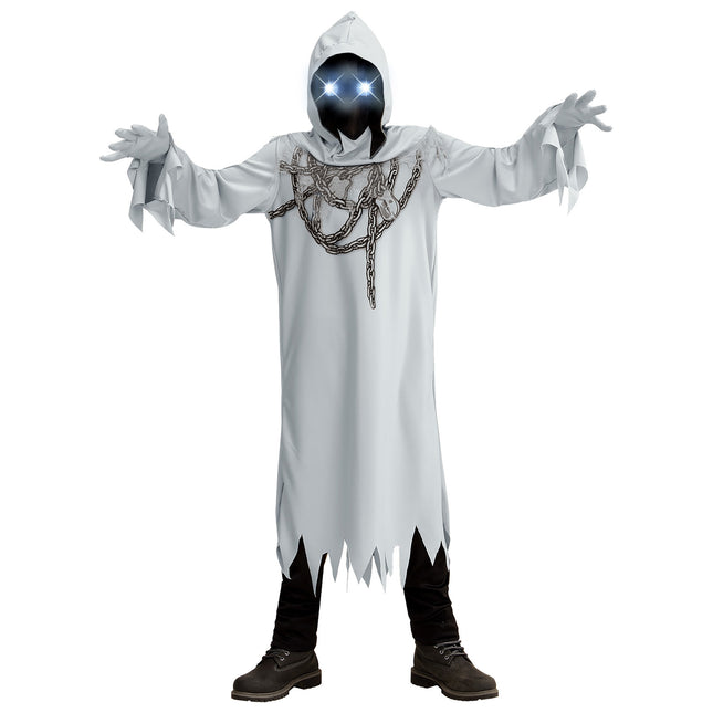 Costume d'Halloween Fantôme gris pour enfant