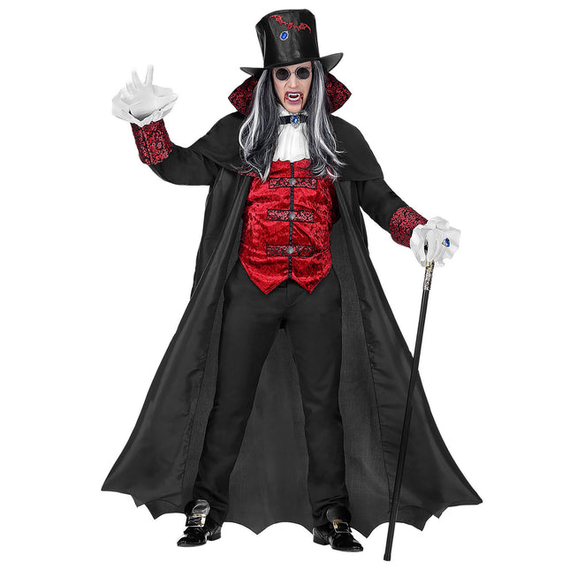 Costume d'Halloween Homme Vampire 4 pièces