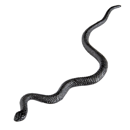 Faux serpent noir 12.5cm 12pcs