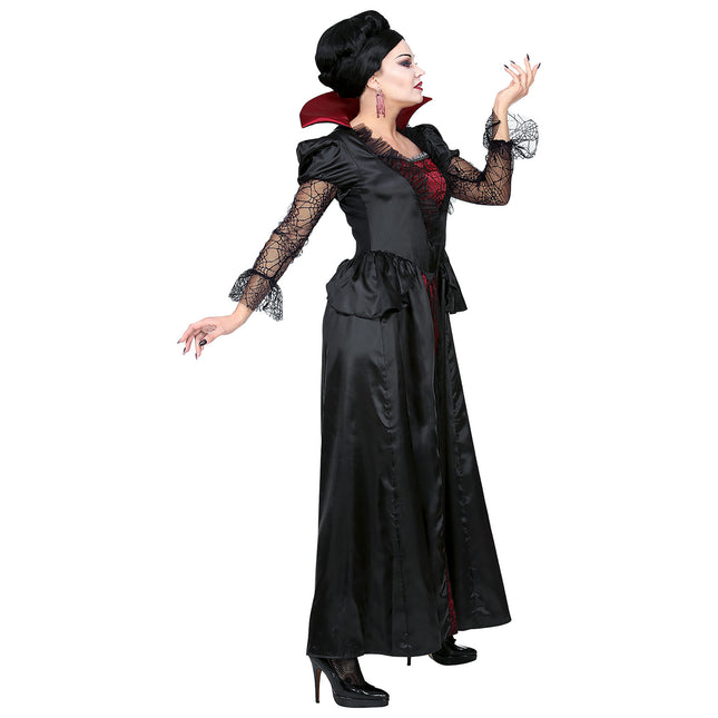 Costume d'Halloween Femme Vampire avec Tour de cou