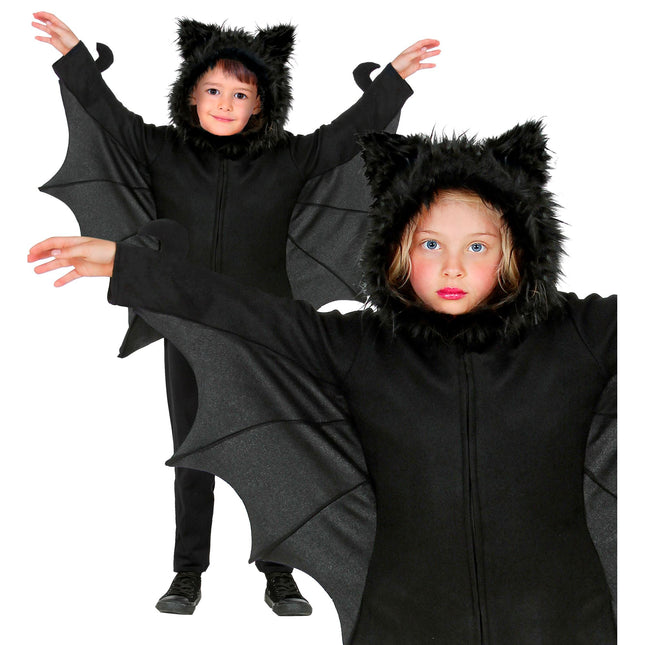 Costume d'Halloween enfant chauve-souris 2 pièces