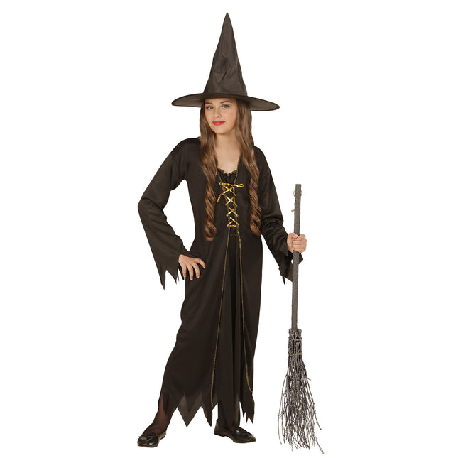 Costume d'Halloween Marron Enfant Sorcière