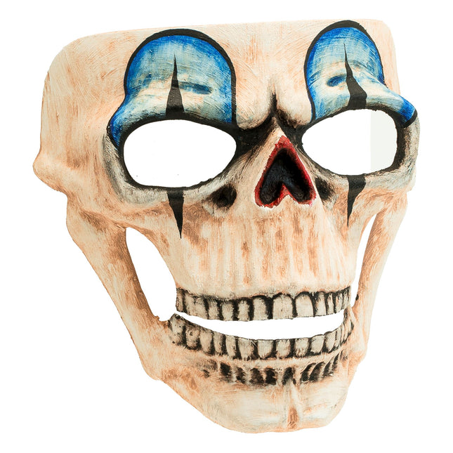 Masque d'Halloween Crâne bleu