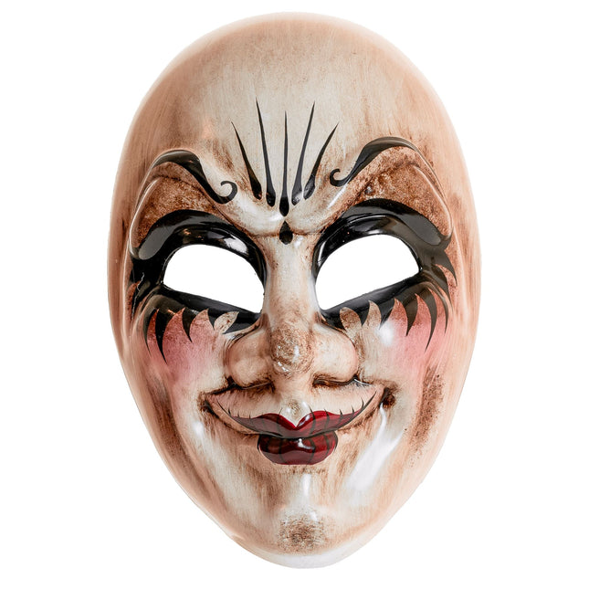 Masque d'Halloween Poupée homme effrayant