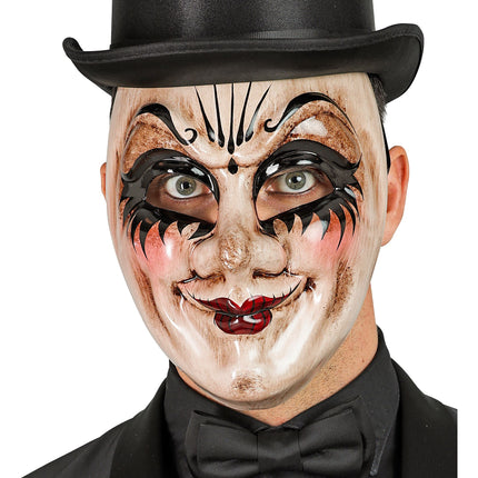 Masque d'Halloween Poupée homme effrayant