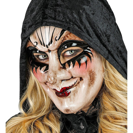 Masque d'Halloween Poupée homme effrayant