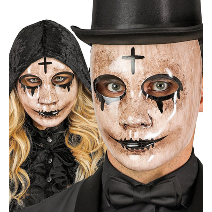Masque d'Halloween Poupée effrayante