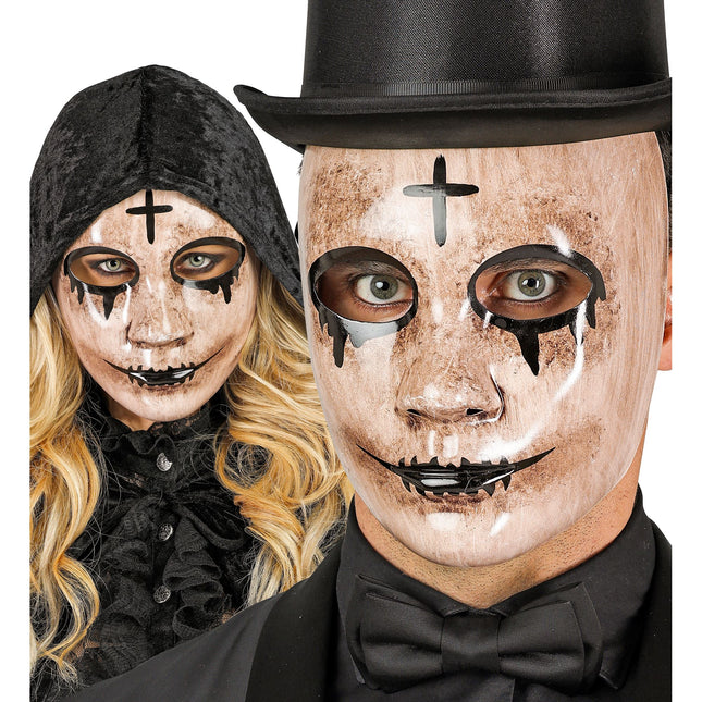 Masque d'Halloween Poupée effrayante