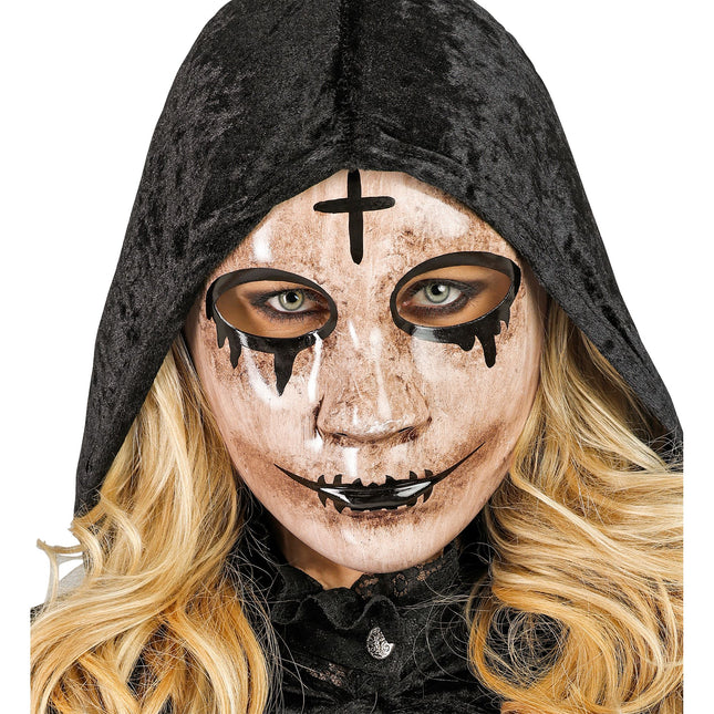 Masque d'Halloween Poupée effrayante