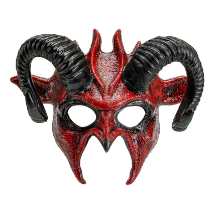 Masque d'Halloween Diable noir