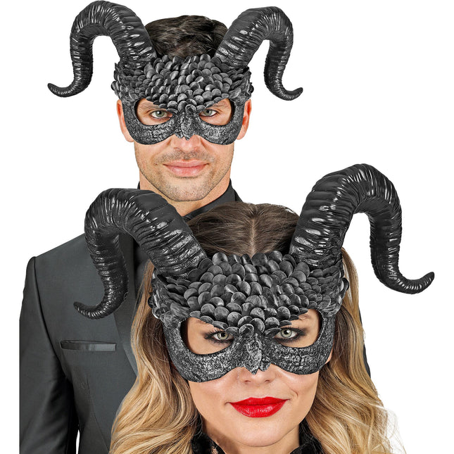 Masque d'Halloween Démon
