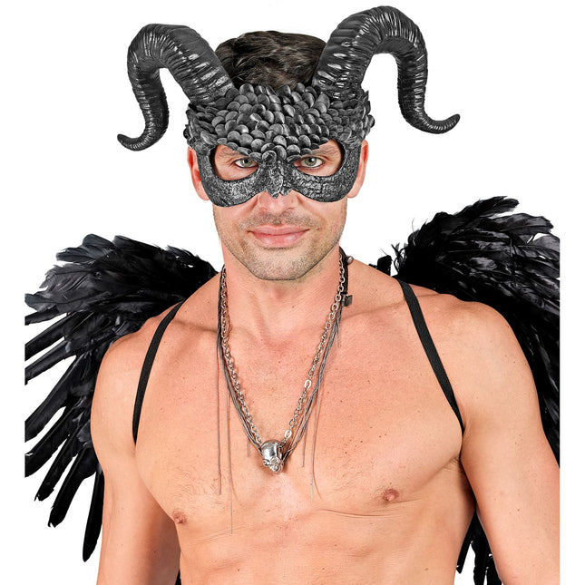Masque d'Halloween Démon