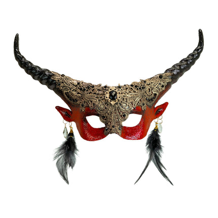 Halloween Masque pour les yeux Diable