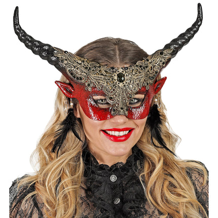 Halloween Masque pour les yeux Diable