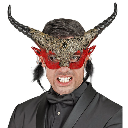 Halloween Masque pour les yeux Diable
