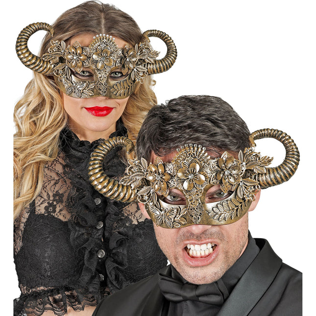 Masque pour les yeux en or Bélier