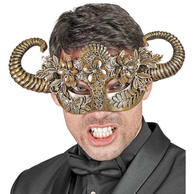 Masque pour les yeux en or Bélier