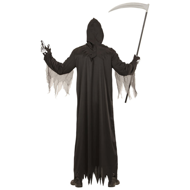 Costume d'Halloween Homme Faucheur Squelette