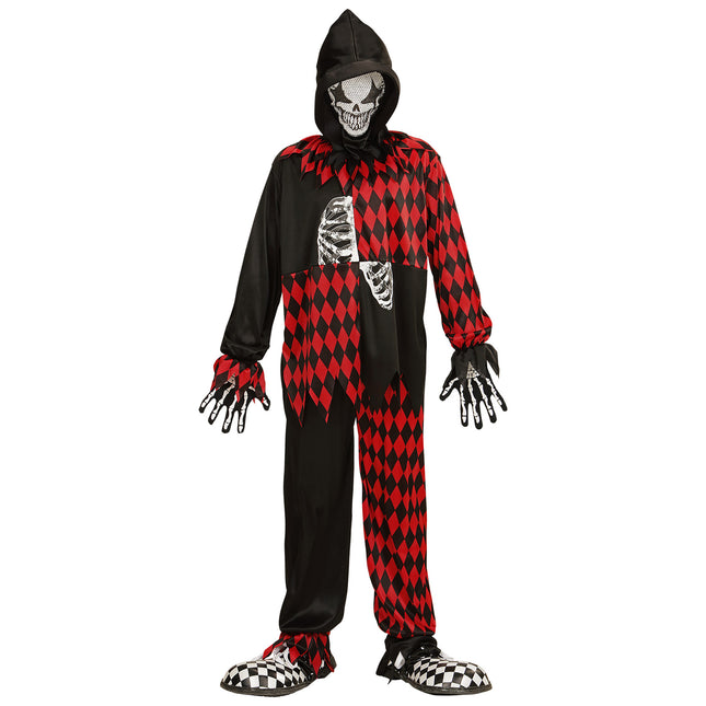 Costume d'Halloween enfant bouffon