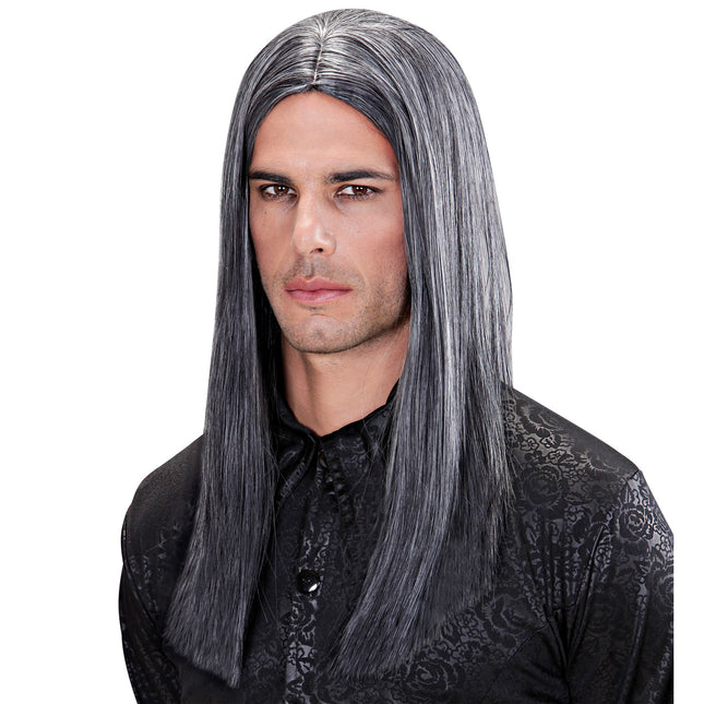Perruque grise Victor