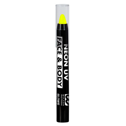 Crayon Schmink jaune fluo phosphorescent 3.5ml