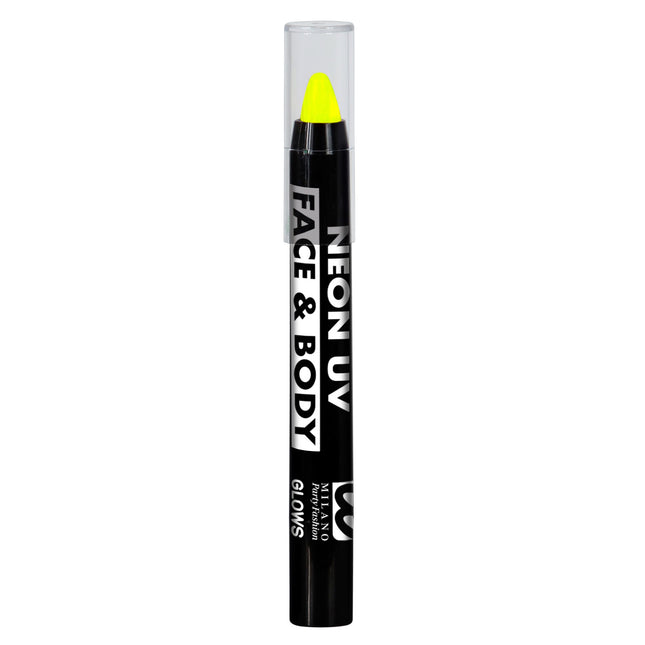 Crayon Schmink jaune fluo phosphorescent 3.5ml
