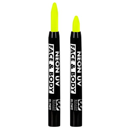 Crayon Schmink jaune fluo phosphorescent 3.5ml