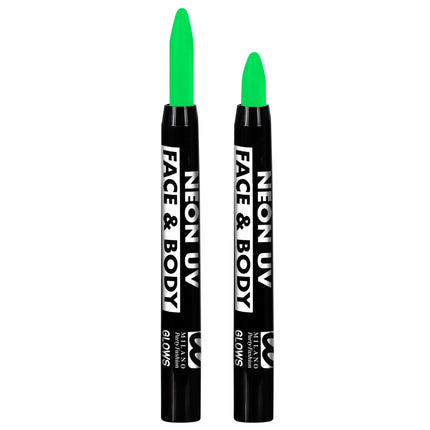 Crayon Schmink vert fluo phosphorescent 3.5ml