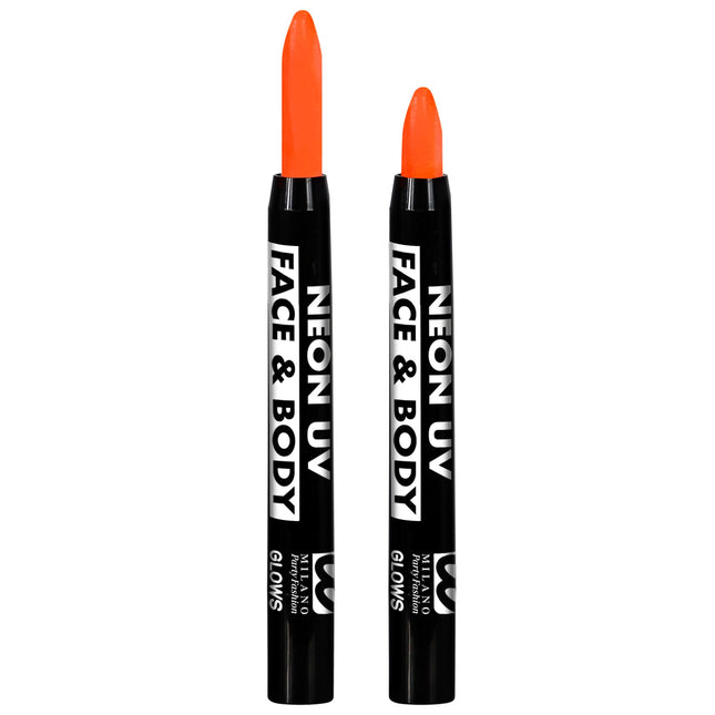 Crayon Schmink orange fluo phosphorescent 3.5ml