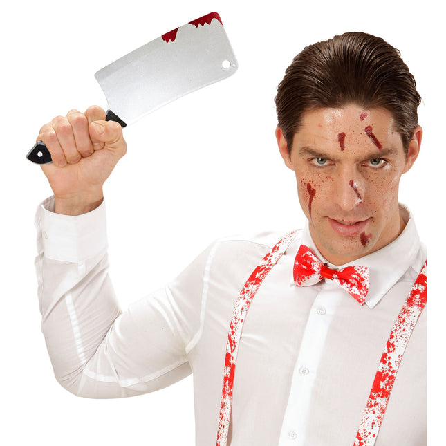 Halloween Faux couteau sang 30cm
