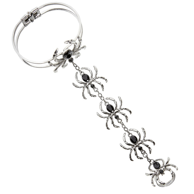 Bracelet Halloween Araignées