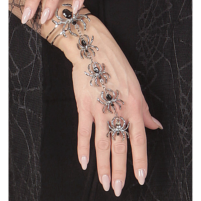 Bracelet Halloween Araignées