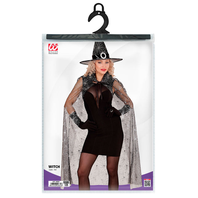 Ensemble d'accessoires d'Halloween Sorcière 2 pièces