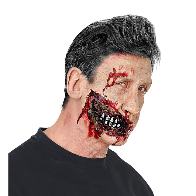 Fausse joue blessée d'Halloween