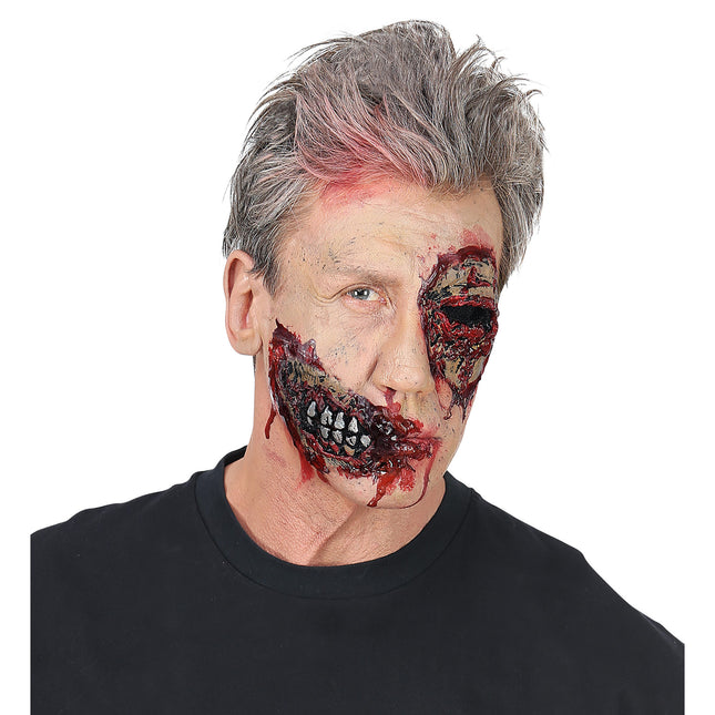 Fausse joue blessée d'Halloween