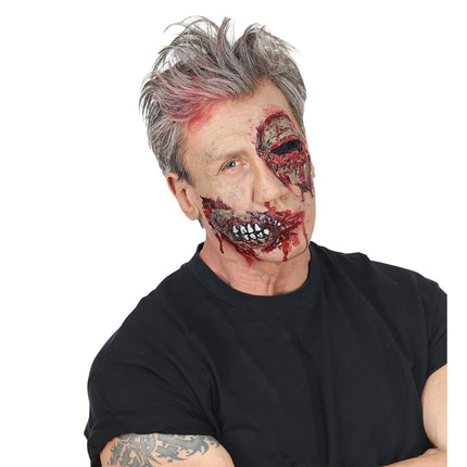 Fausse joue blessée d'Halloween
